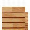Stylized icon representing wood grain or lumber